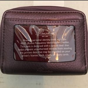 Buxton RFID mini purple wizard wallet gently used